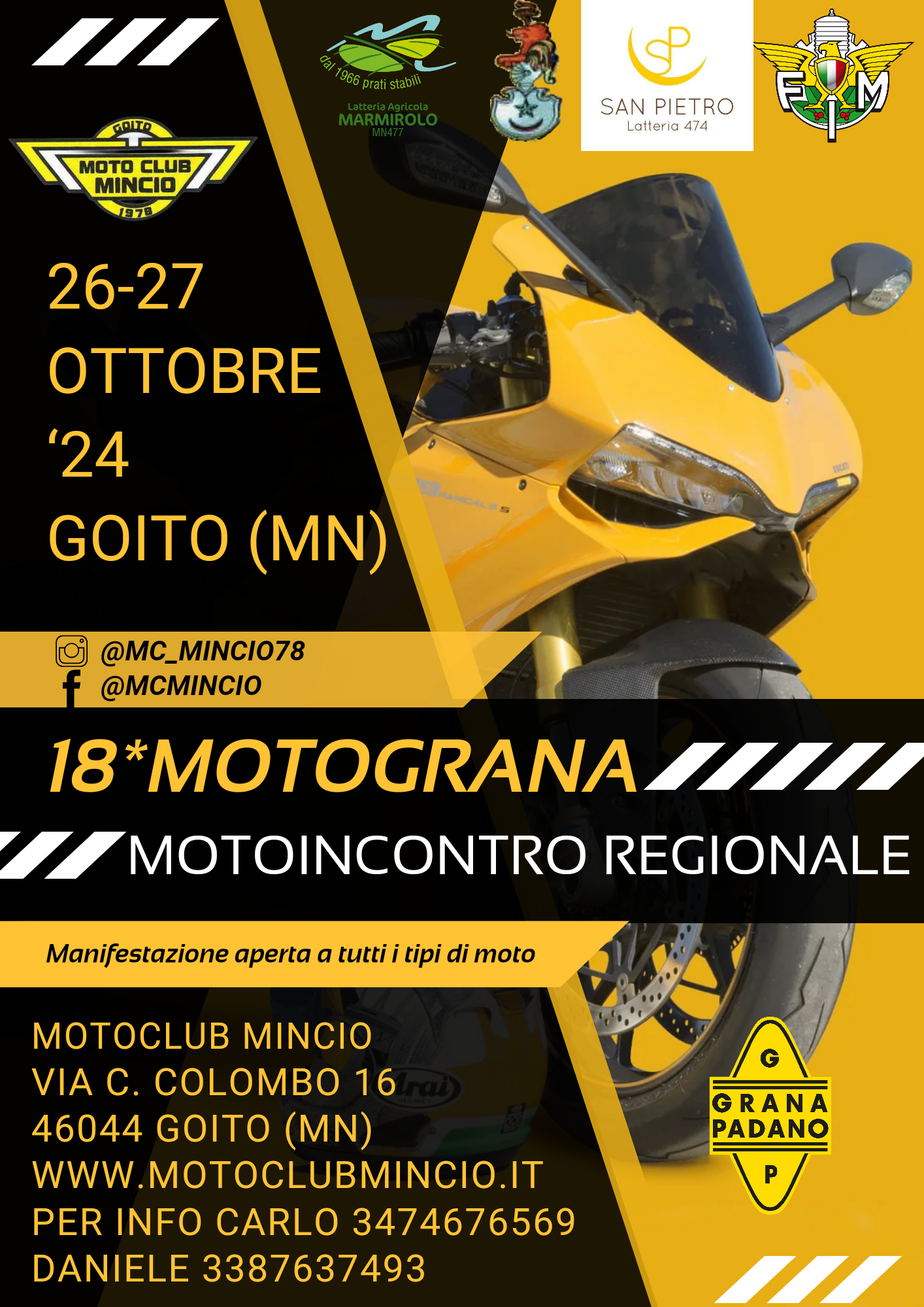 Le date dell'evento sono state aggiornate